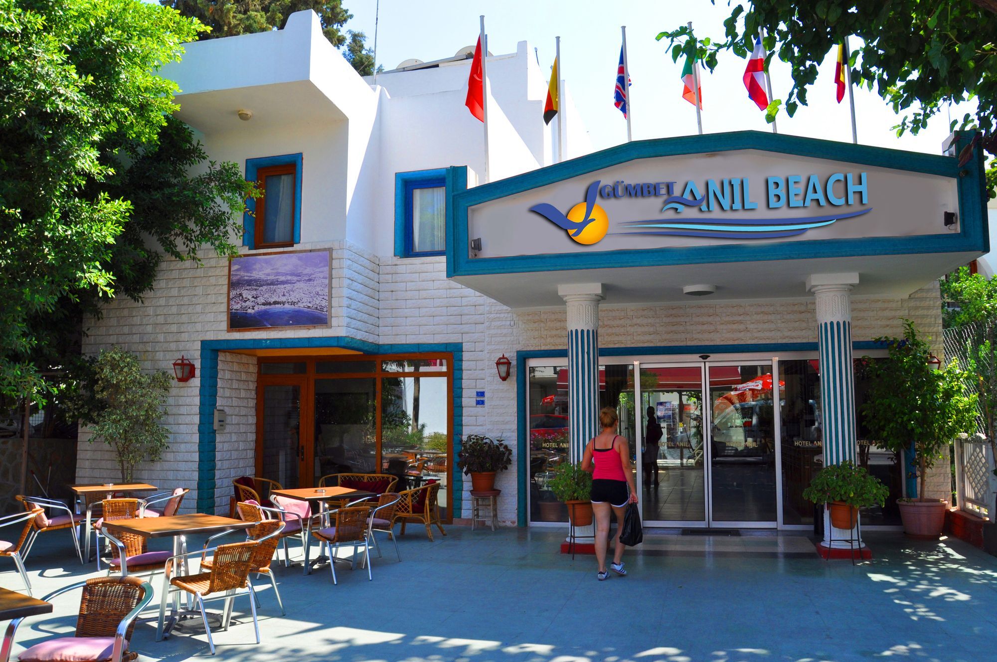 Gumbet Anil Beach Hotel Bitez Exterior foto
